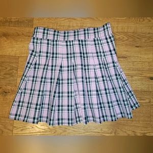 Europa pleated skirt